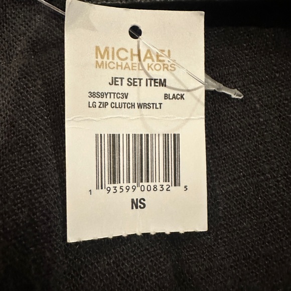 NWT Michael Kors Large Zip Clutch - Picture 3 of 9